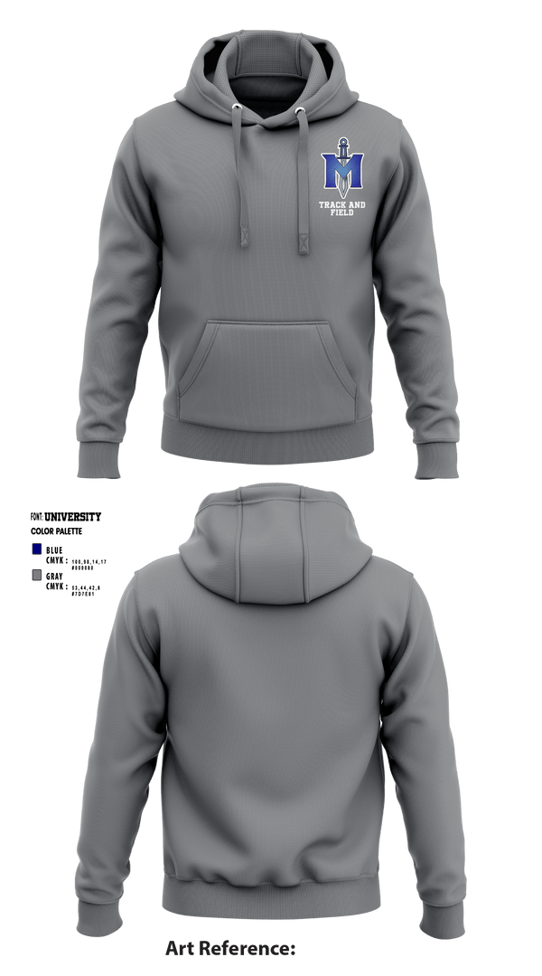 Hoodie, iMater Knights, Track & Field, Teamtime, Team time, sublimation, custom sports apparel, team uniforms, spirit wear, spiritwear, sports uniforms, custom shirts, team store, custom team store, fundraiser sports, apparel fundraiser