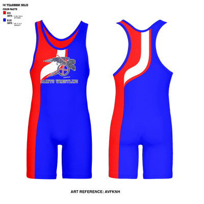 Southern Wayne High School Wrestling 91395262 Wrestling Singlet - 1