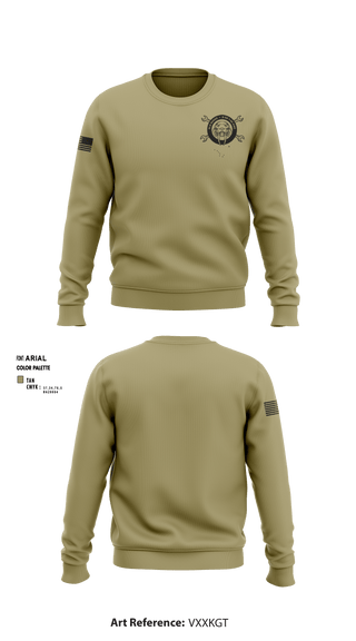 Crew Neck Sweatshirt, , Army, Teamtime, Team time, sublimation, custom sports apparel, team uniforms, spirit wear, spiritwear, sports uniforms, custom shirts, team store, custom team store, fundraiser sports, apparel fundraiser