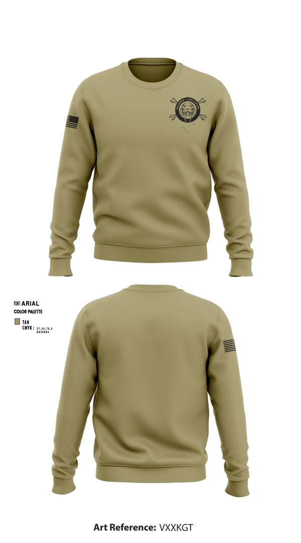 Crew Neck Sweatshirt, , Army, Teamtime, Team time, sublimation, custom sports apparel, team uniforms, spirit wear, spiritwear, sports uniforms, custom shirts, team store, custom team store, fundraiser sports, apparel fundraiser
