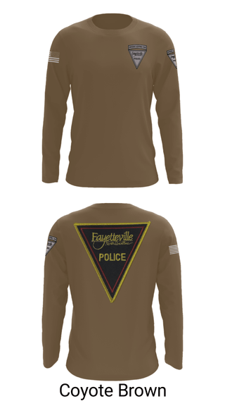 Long Sleeve Performance Shirt, , Police, Teamtime, Team time, sublimation, custom sports apparel, team uniforms, spirit wear, spiritwear, sports uniforms, custom shirts, team store, custom team store, fundraiser sports, apparel fundraiser