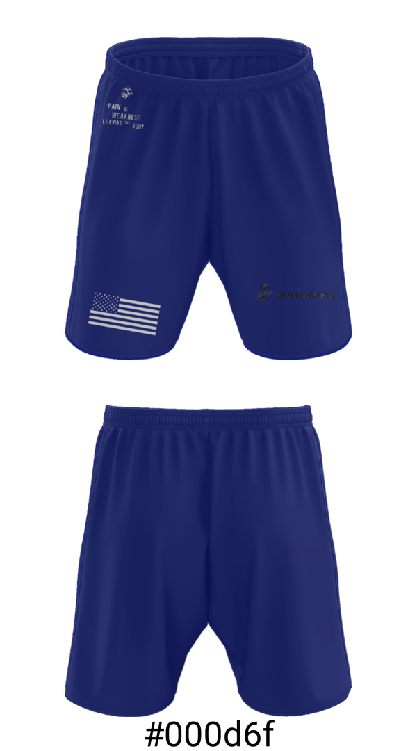 Athletic Shorts With Pockets, , Marines, Teamtime, Team time, sublimation, custom sports apparel, team uniforms, spirit wear, spiritwear, sports uniforms, custom shirts, team store, custom team store, fundraiser sports, apparel fundraiser