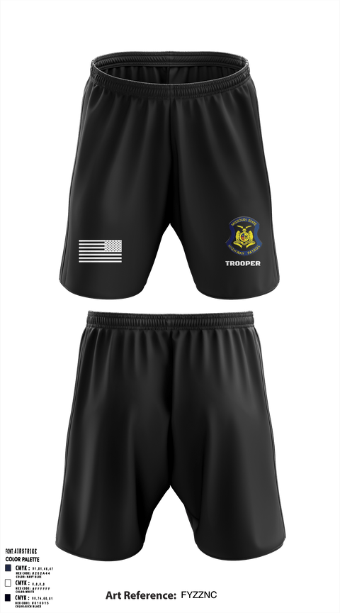 Athletic Shorts With Pockets, MSHP Class 120, Police, Teamtime, Team time, sublimation, custom sports apparel, team uniforms, spirit wear, spiritwear, sports uniforms, custom shirts, team store, custom team store, fundraiser sports, apparel fundraiser
