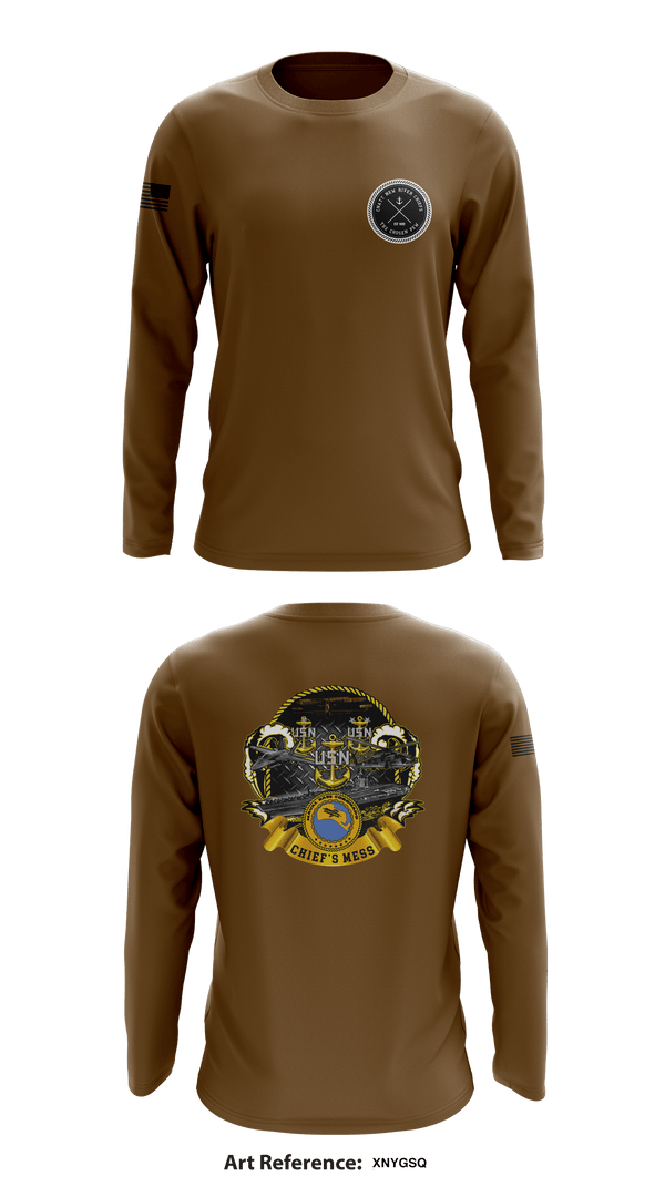 Long Sleeve Performance Shirt, CNATTU New River, Navy, Teamtime, Team time, sublimation, custom sports apparel, team uniforms, spirit wear, spiritwear, sports uniforms, custom shirts, team store, custom team store, fundraiser sports, apparel fundraiser