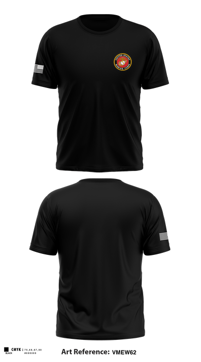 3rd Battalion 6th Marines Kilo Company 45058501 Short Sleeve Performance Shirt - 1