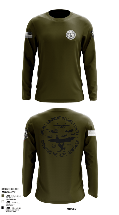 SE Staging Facility 90584061 Long Sleeve Performance Shirt - 12