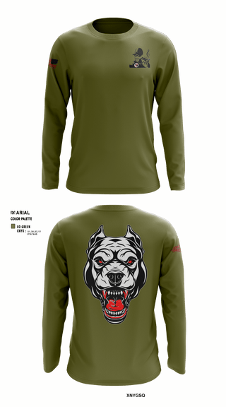 Long Sleeve Performance Shirt, , Army, Teamtime, Team time, sublimation, custom sports apparel, team uniforms, spirit wear, spiritwear, sports uniforms, custom shirts, team store, custom team store, fundraiser sports, apparel fundraiser