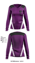 Snake River High School Softball 43302069 Women's Long Sleeve V-neck Shirt - 1png
