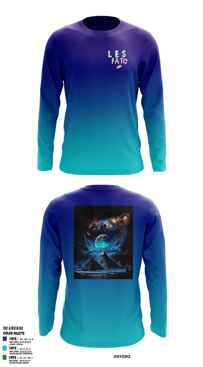 Santana designs 6002007 Long Sleeve Performance Shirt - 1