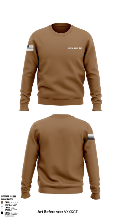 10th SFG(A) 65666988 Crew Neck Sweatshirt - 1