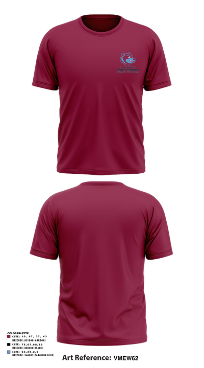 Baldwin High School 30634360 Short Sleeve Performance Shirt - 6
