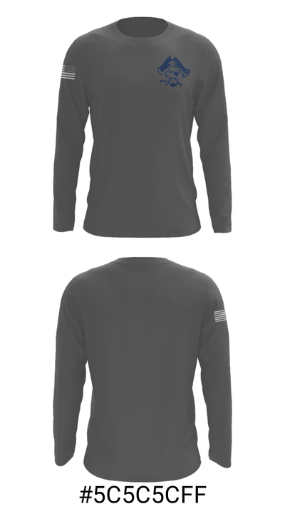 Fryeburg Academy Field Hockey 61621471 Long Sleeve Performance Shirt - 18