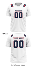 Merrimack Valley Flag Football 51050424 Short Sleeve Performance Shirt - 6