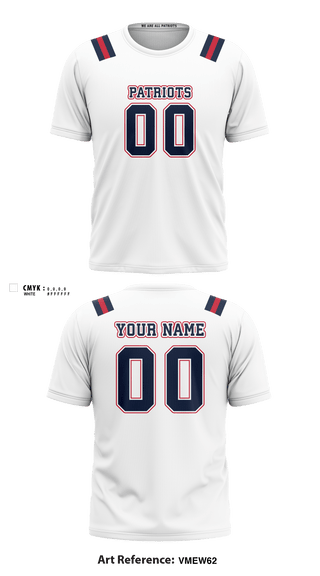 Short Sleeve Performance Shirt, Merrimack Valley Flag Football, Football, Teamtime, Team time, sublimation, custom sports apparel, team uniforms, spirit wear, spiritwear, sports uniforms, custom shirts, team store, custom team store, fundraiser sports, apparel fundraiser