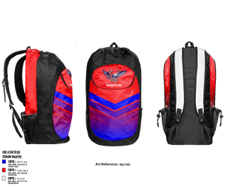 Gear Bag, Wellsville High School Wrestling, Wrestling, Teamtime, Team time, sublimation, custom sports apparel, team uniforms, spirit wear, spiritwear, sports uniforms, custom shirts, team store, custom team store, fundraiser sports, apparel fundraiser