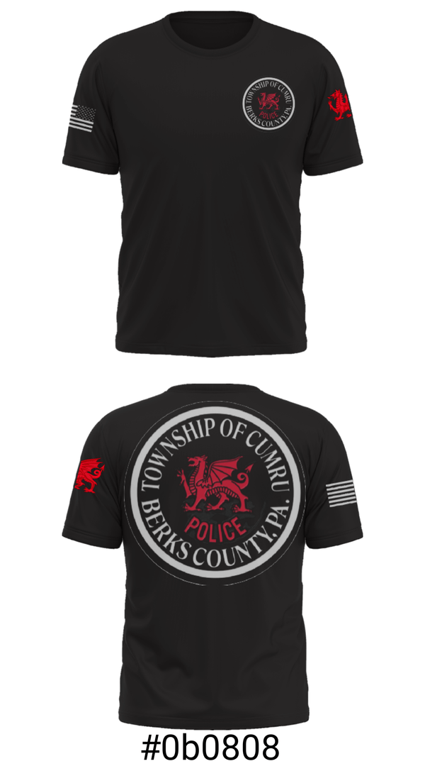 Short Sleeve Performance Shirt, , Police, Teamtime, Team time, sublimation, custom sports apparel, team uniforms, spirit wear, spiritwear, sports uniforms, custom shirts, team store, custom team store, fundraiser sports, apparel fundraiser
