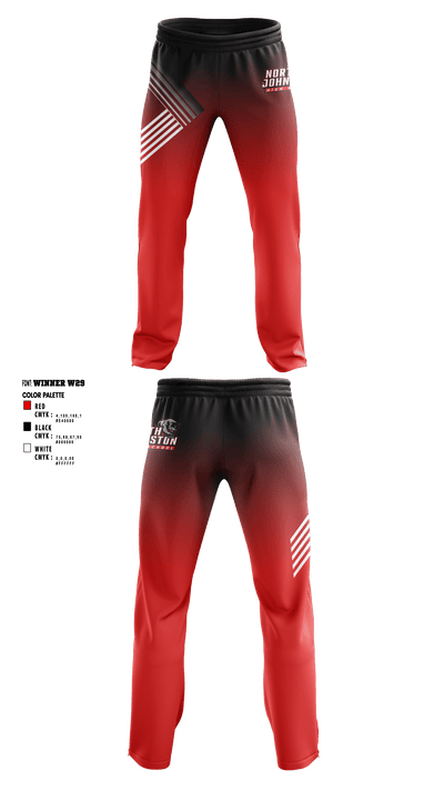 North Johnston High School Soccer 66285783 Sweatpants - 1