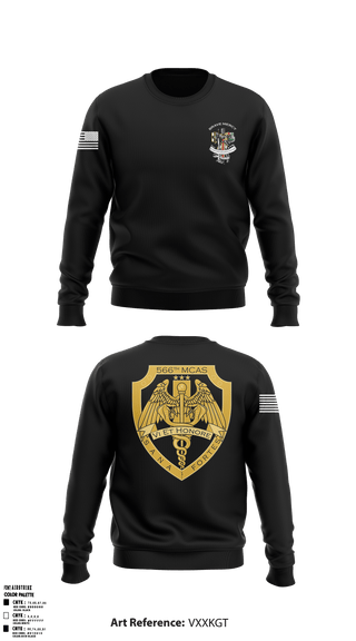 Crew Neck Sweatshirt, 566 MCAS, Army, Teamtime, Team time, sublimation, custom sports apparel, team uniforms, spirit wear, spiritwear, sports uniforms, custom shirts, team store, custom team store, fundraiser sports, apparel fundraiser