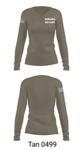Valhalla Airsoft 98104221 Women's Long Sleeve V-neck Shirt - 39