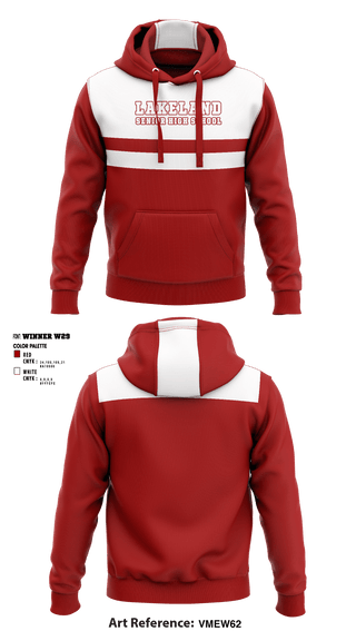 Hoodie, Lakeland Senior High School, Spirit Store, Teamtime, Team time, sublimation, custom sports apparel, team uniforms, spirit wear, spiritwear, sports uniforms, custom shirts, team store, custom team store, fundraiser sports, apparel fundraiser