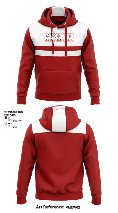 Lakeland Senior High School 7289596 Hoodie - 1