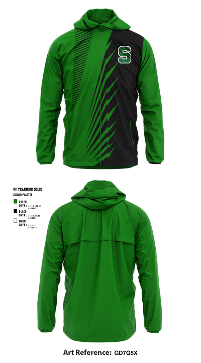 South Hagerstown High School Softball 85387217 Windbreaker - 1