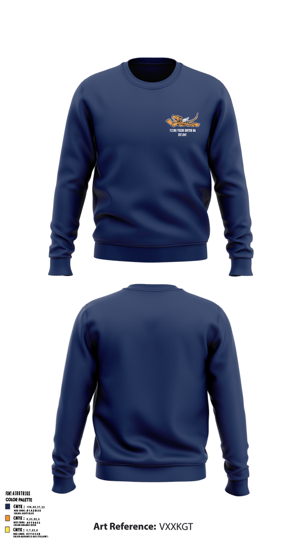 Crew Neck Sweatshirt, Detachment 355Detachment 355, Air Force, Teamtime, Team time, sublimation, custom sports apparel, team uniforms, spirit wear, spiritwear, sports uniforms, custom shirts, team store, custom team store, fundraiser sports, apparel fundraiser