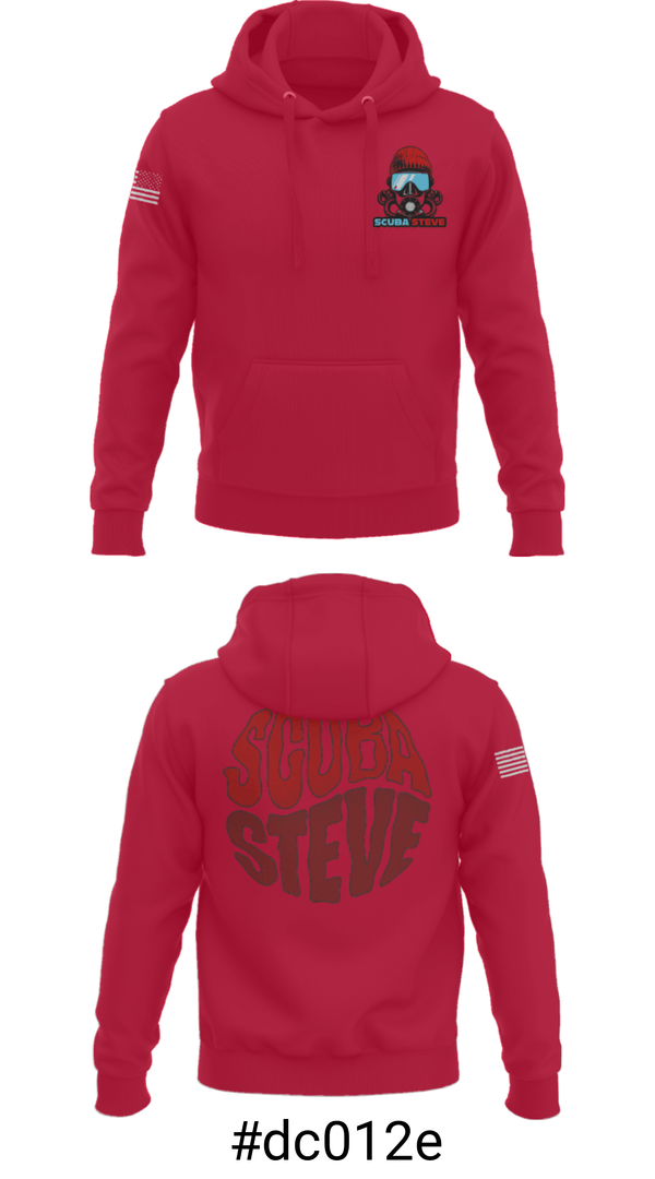 Hoodie, Scuba Steve, , Teamtime, Team time, sublimation, custom sports apparel, team uniforms, spirit wear, spiritwear, sports uniforms, custom shirts, team store, custom team store, fundraiser sports, apparel fundraiser