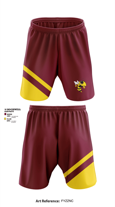 Enumclaw High School 61712627 Athletic Shorts With Pockets - 1