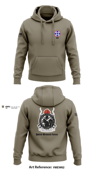 380th Quartermaster Company 2505510 Hoodie - 3