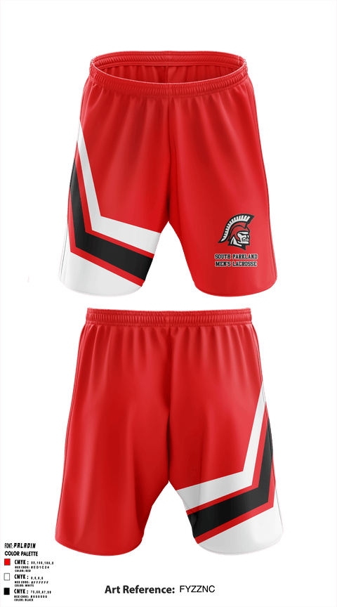 Athletic Shorts With Pockets, South Parkland Youth Association Lacrosse, Men's Lacrosse, Teamtime, Team time, sublimation, custom sports apparel, team uniforms, spirit wear, spiritwear, sports uniforms, custom shirts, team store, custom team store, fundraiser sports, apparel fundraiser