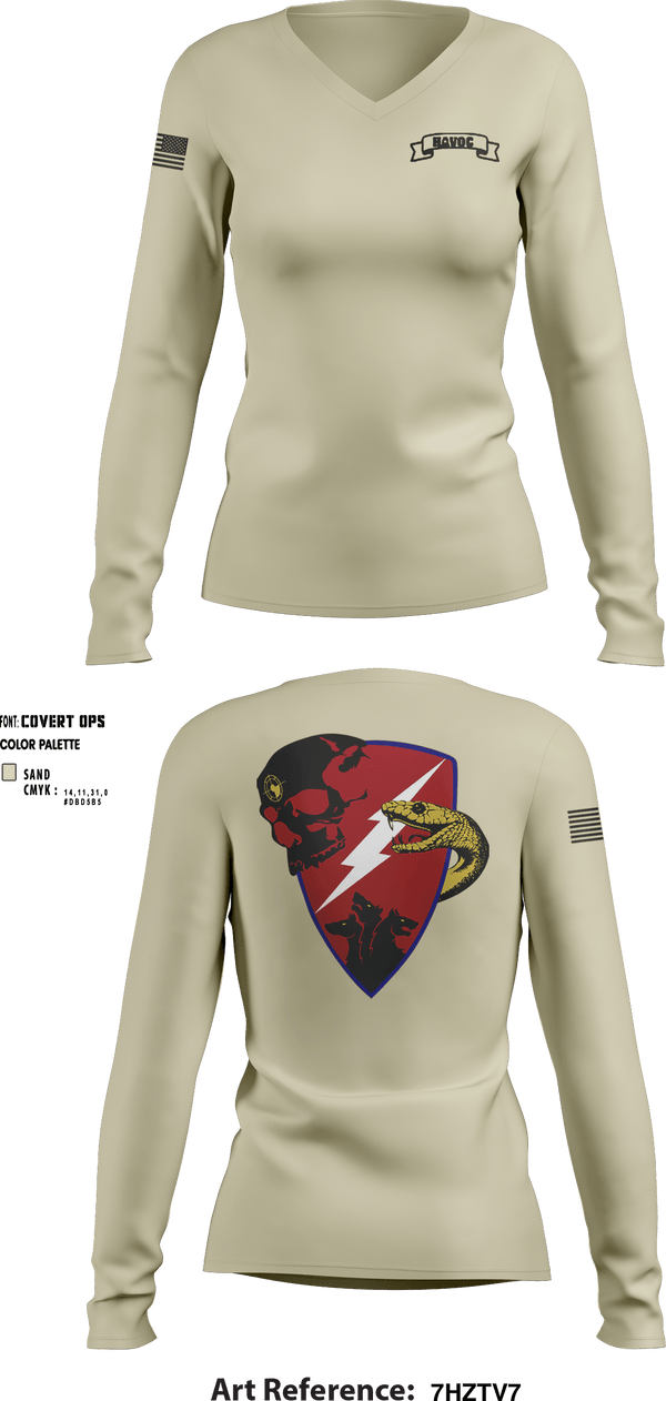 Women's Long Sleeve Vneck Shirt, , Army, Teamtime, Team time, sublimation, custom sports apparel, team uniforms, spirit wear, spiritwear, sports uniforms, custom shirts, team store, custom team store, fundraiser sports, apparel fundraiser