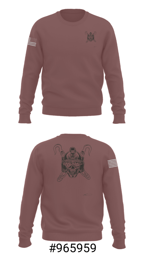 Crew Neck Sweatshirt, , Army, Teamtime, Team time, sublimation, custom sports apparel, team uniforms, spirit wear, spiritwear, sports uniforms, custom shirts, team store, custom team store, fundraiser sports, apparel fundraiser