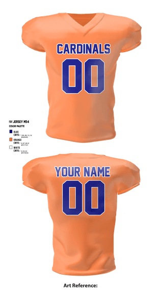 Football Jersey, Cardinals Football, Football, Teamtime, Team time, sublimation, custom sports apparel, team uniforms, spirit wear, spiritwear, sports uniforms, custom shirts, team store, custom team store, fundraiser sports, apparel fundraiser