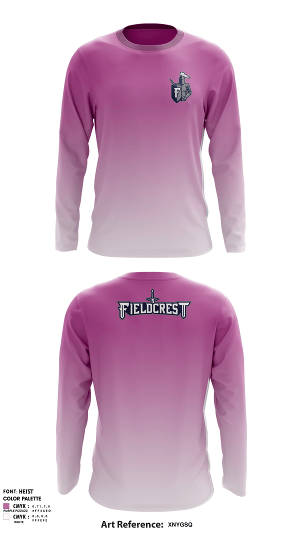 Long Sleeve Shooting Shirt, Fieldcrest High School, Spirit Store, Teamtime, Team time, sublimation, custom sports apparel, team uniforms, spirit wear, spiritwear, sports uniforms, custom shirts, team store, custom team store, fundraiser sports, apparel fundraiser