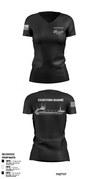 Women's Short Sleeve Vneck Shirt, , Army, Teamtime, Team time, sublimation, custom sports apparel, team uniforms, spirit wear, spiritwear, sports uniforms, custom shirts, team store, custom team store, fundraiser sports, apparel fundraiser