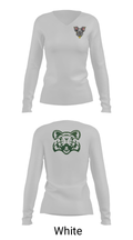 Huron High School Golf 87318212 Women's Long Sleeve V-neck Shirt - 26