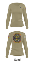 Towson Composite Squadron 17976164 Women's Long Sleeve V-neck Shirt - 42