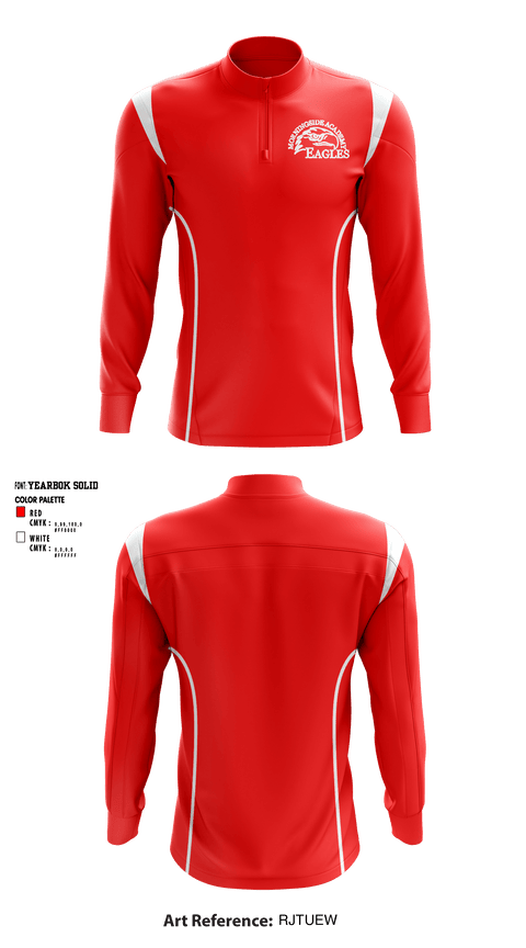 Quarter Zip Jacket, Morningside Academy, Spirit Store, Teamtime, Team time, sublimation, custom sports apparel, team uniforms, spirit wear, spiritwear, sports uniforms, custom shirts, team store, custom team store, fundraiser sports, apparel fundraiser
