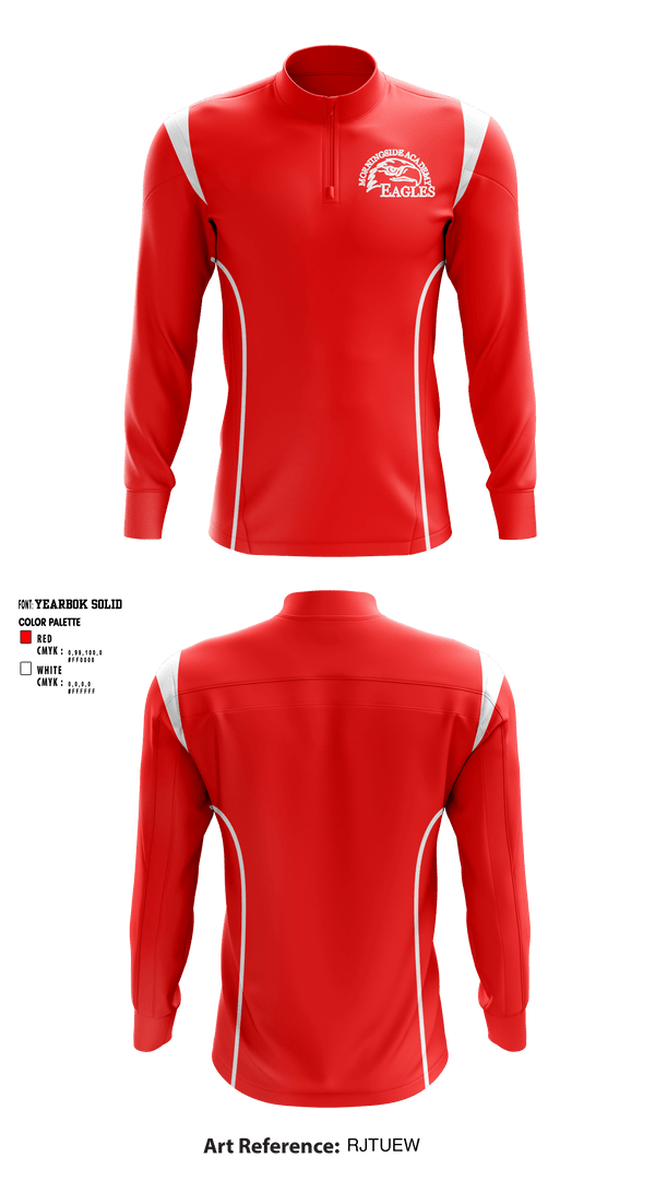 Quarter Zip Jacket, Morningside Academy, Spirit Store, Teamtime, Team time, sublimation, custom sports apparel, team uniforms, spirit wear, spiritwear, sports uniforms, custom shirts, team store, custom team store, fundraiser sports, apparel fundraiser