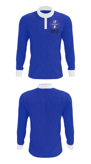 Quarter Zip Jacket, Whiteland Community High School Golf, Golf, Teamtime, Team time, sublimation, custom sports apparel, team uniforms, spirit wear, spiritwear, sports uniforms, custom shirts, team store, custom team store, fundraiser sports, apparel fundraiser