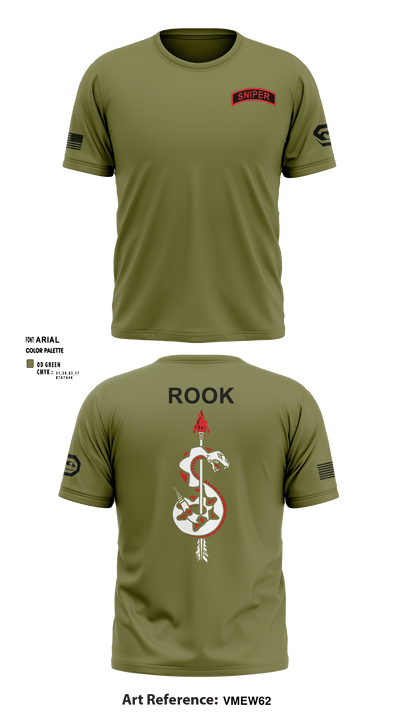 Rook 25414745 Short Sleeve Performance Shirt - 2