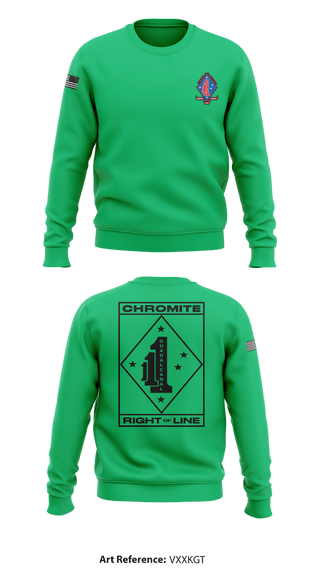 Crew Neck Sweatshirt, , Marines, Teamtime, Team time, sublimation, custom sports apparel, team uniforms, spirit wear, spiritwear, sports uniforms, custom shirts, team store, custom team store, fundraiser sports, apparel fundraiser