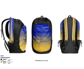 Gear Bag, Falkville High School Volleyball, Women's Volleyball, Teamtime, Team time, sublimation, custom sports apparel, team uniforms, spirit wear, spiritwear, sports uniforms, custom shirts, team store, custom team store, fundraiser sports, apparel fundraiser