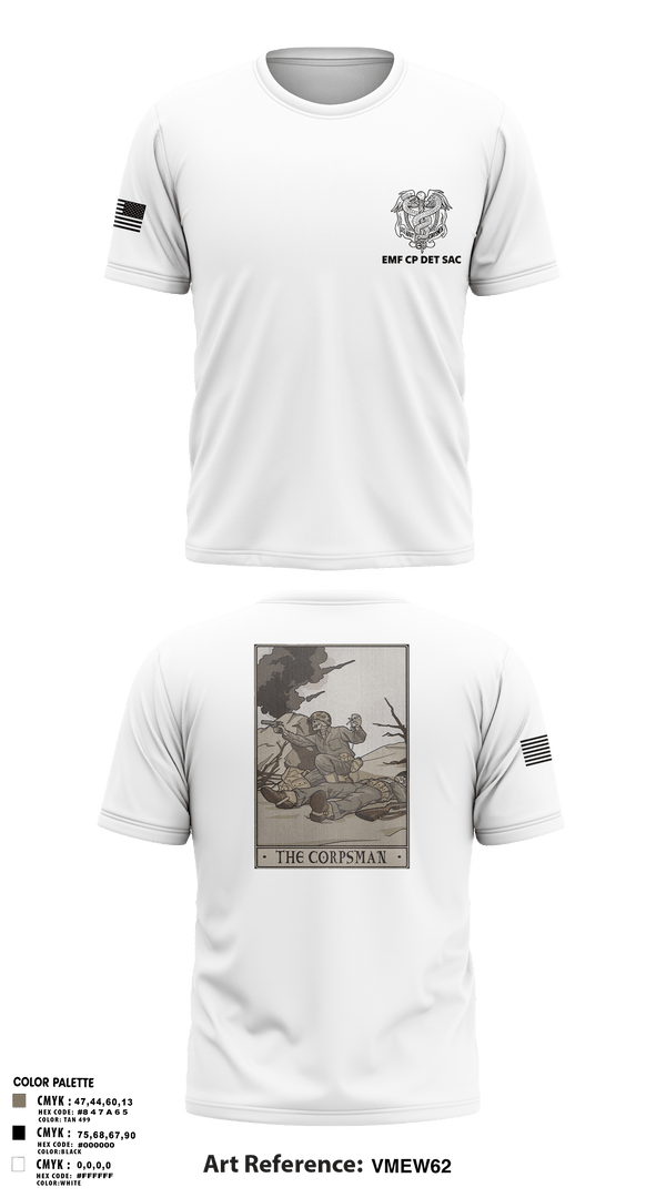Short Sleeve Performance Shirt, EMF CP DET SAC, , Teamtime, Team time, sublimation, custom sports apparel, team uniforms, spirit wear, spiritwear, sports uniforms, custom shirts, team store, custom team store, fundraiser sports, apparel fundraiser