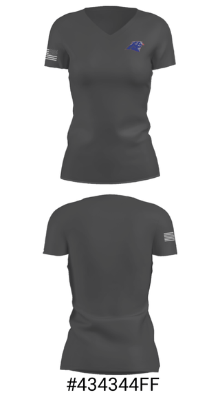 Women's Short Sleeve Vneck Shirt, Mars Hill Bible Middle School Golf, Golf, Teamtime, Team time, sublimation, custom sports apparel, team uniforms, spirit wear, spiritwear, sports uniforms, custom shirts, team store, custom team store, fundraiser sports, apparel fundraiser