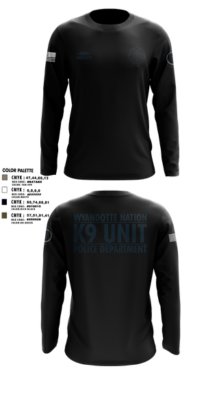 Long Sleeve Performance Shirt, , Police, Teamtime, Team time, sublimation, custom sports apparel, team uniforms, spirit wear, spiritwear, sports uniforms, custom shirts, team store, custom team store, fundraiser sports, apparel fundraiser
