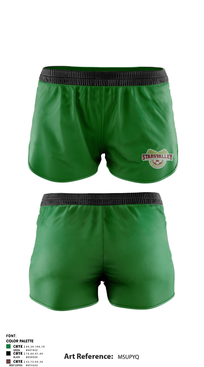 STARSVALLEY FC 52158067 Mens Soccer Shorts - 1
