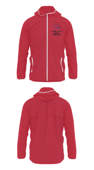 Windbreaker, Pender High School Basketball, Men's Basketball, Teamtime, Team time, sublimation, custom sports apparel, team uniforms, spirit wear, spiritwear, sports uniforms, custom shirts, team store, custom team store, fundraiser sports, apparel fundraiser