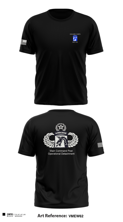 MCPOD-XVIII ABN CORPS 34488688 Short Sleeve Performance Shirt - 6